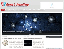 Tablet Screenshot of gems2jewellery.com